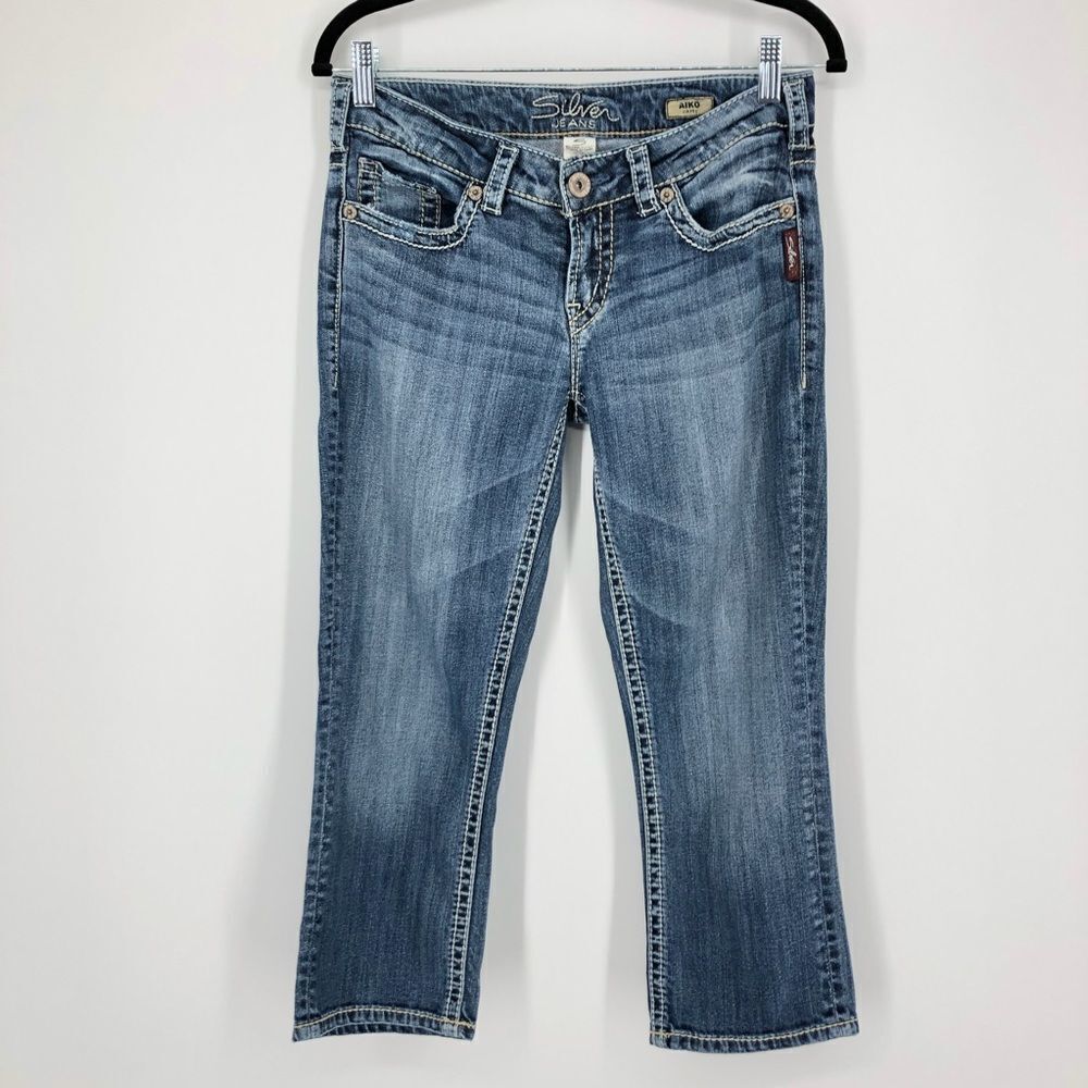 SILVER JEANS Aiko Capri Jean‎